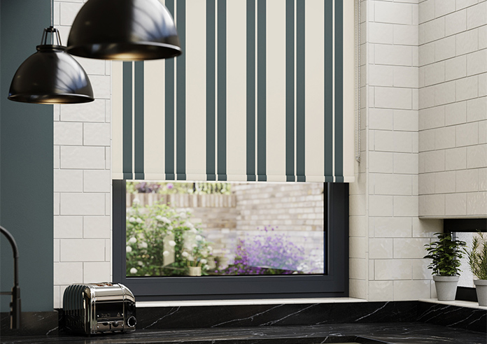 The British Stripe Co. Edward, Teignbridge No.1 - Twist&Fit Roller Blind - Image 5